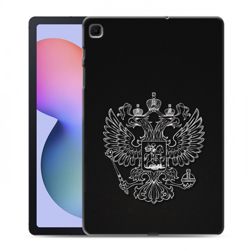 Дизайнерский силиконовый чехол для Samsung Galaxy Tab S6 Lite Герб России