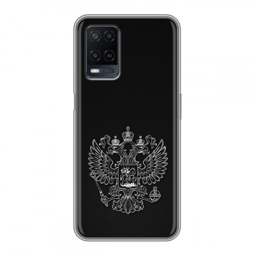 Дизайнерский силиконовый чехол для OPPO A54 Герб России