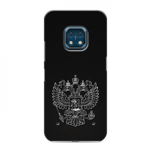 Дизайнерский силиконовый с усиленными углами чехол для Nokia XR20 Герб России