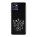 Дизайнерский силиконовый чехол для Samsung Galaxy A03 Герб России