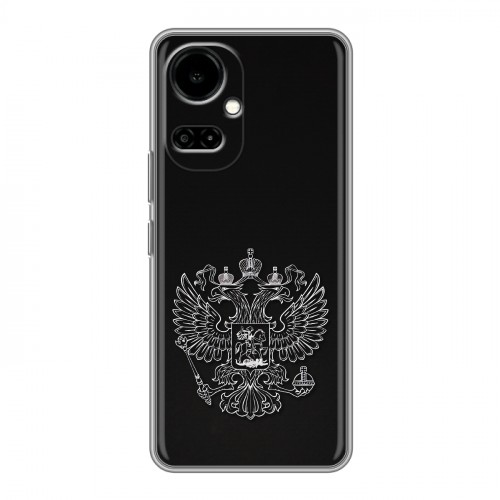 Дизайнерский силиконовый чехол для Tecno Camon 19 Герб России