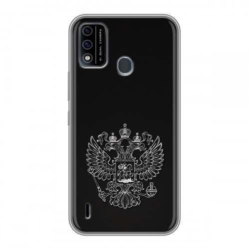 Дизайнерский силиконовый чехол для Itel A48 Герб России