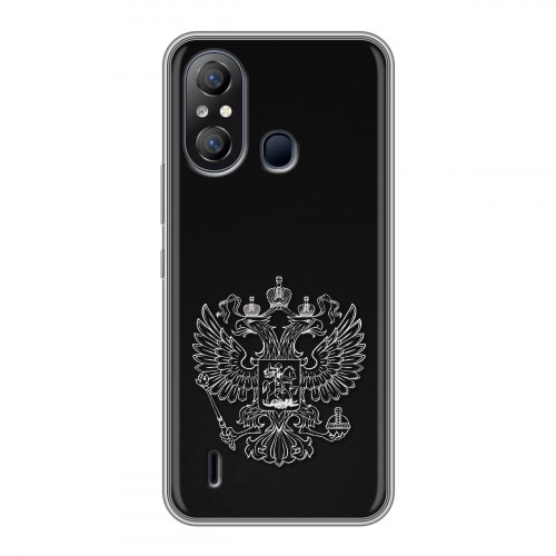 Дизайнерский силиконовый чехол для Itel A49 Герб России