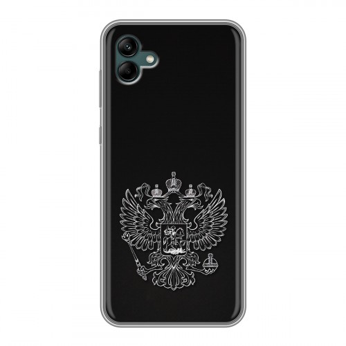 Дизайнерский силиконовый чехол для Samsung Galaxy A04 Герб России