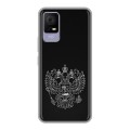 Дизайнерский силиконовый чехол для TCL 405 Герб России