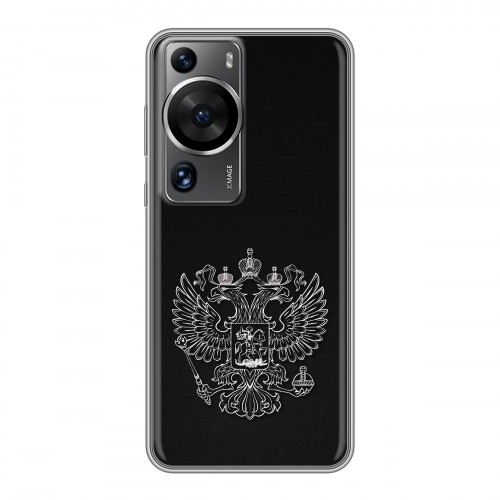 Дизайнерский силиконовый чехол для Huawei P60 Герб России