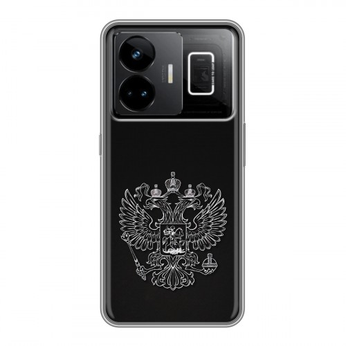 Дизайнерский силиконовый чехол для Realme GT3 Герб России