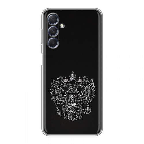 Дизайнерский силиконовый чехол для Samsung Galaxy M54 Герб России