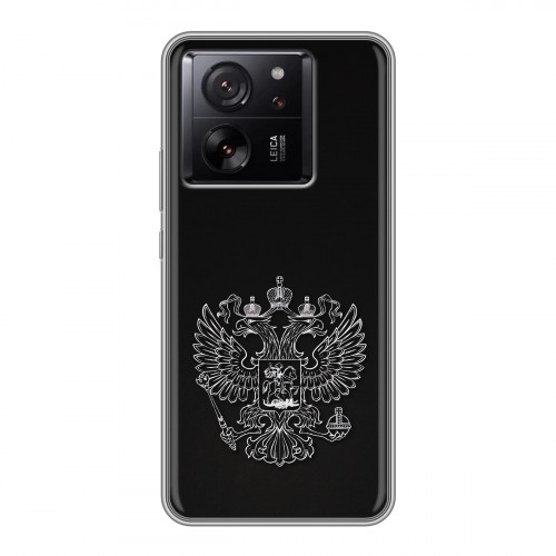 Дизайнерский силиконовый чехол для Xiaomi 13T Герб России