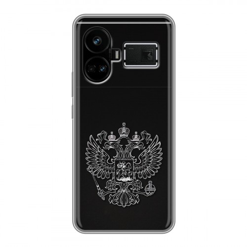 Дизайнерский силиконовый чехол для Realme GT5 Герб России
