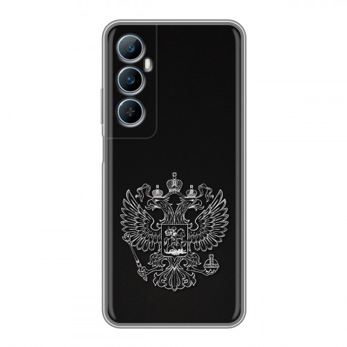 Дизайнерский силиконовый чехол для Realme C65 Герб России