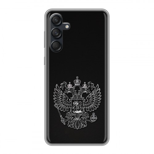 Дизайнерский силиконовый чехол для Samsung Galaxy M55 Герб России