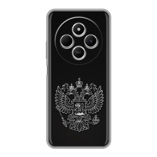 Дизайнерский силиконовый чехол для Redmi 14C Герб России