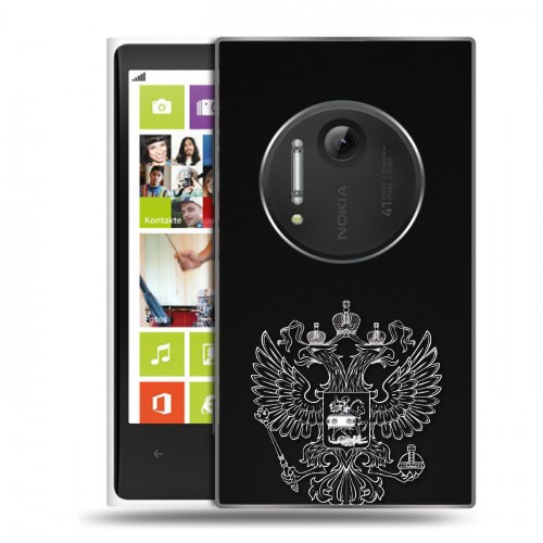 Дизайнерский силиконовый чехол для Nokia Lumia 1020 Герб России