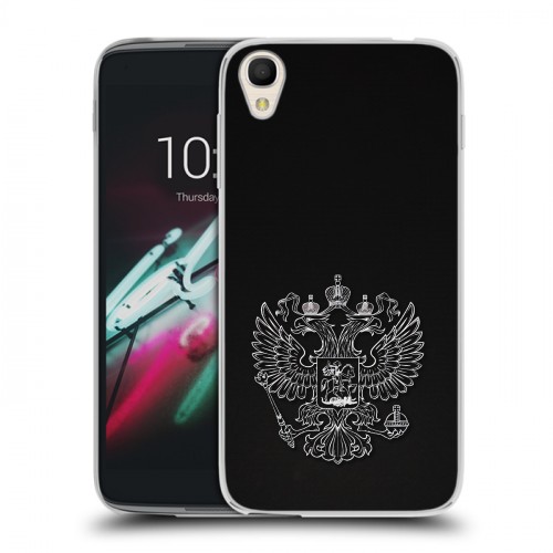 Дизайнерский пластиковый чехол для Alcatel One Touch Idol 3 (4.7) Герб России