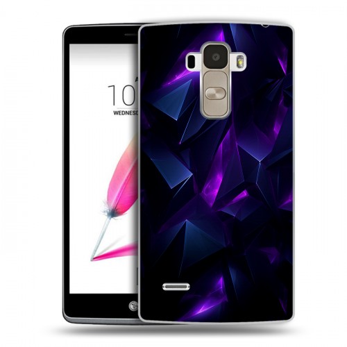 Дизайнерский пластиковый чехол для LG G4 Stylus Абстракиция