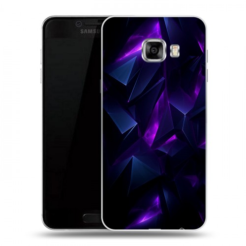 Дизайнерский пластиковый чехол для Samsung Galaxy C5 Абстракиция