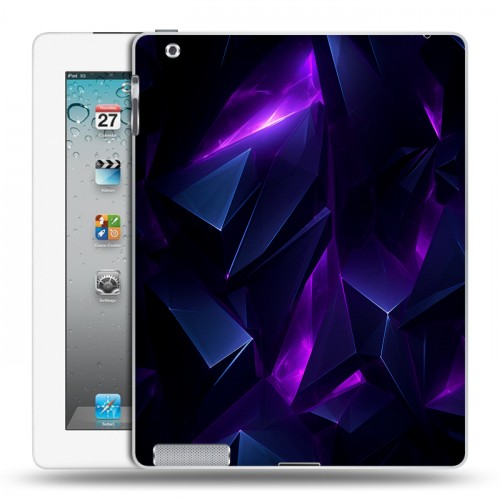 Дизайнерский пластиковый чехол для Ipad 2/3/4 Абстракиция