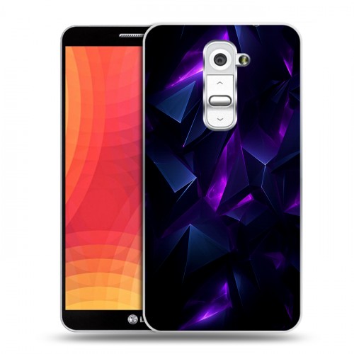 Дизайнерский пластиковый чехол для LG Optimus G2 Абстракиция