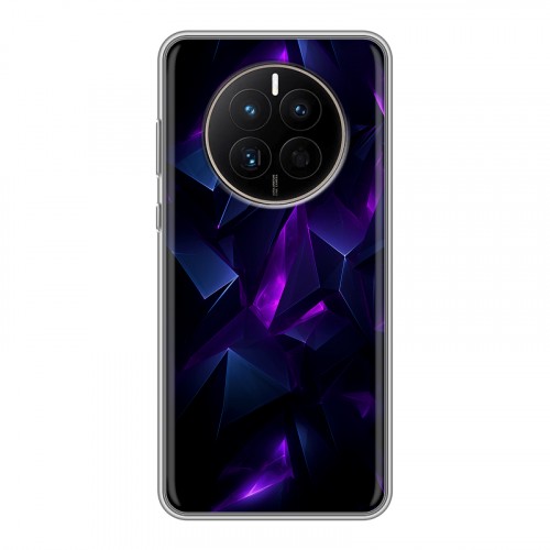 Дизайнерский силиконовый с усиленными углами чехол для Huawei Mate 50 Абстракиция