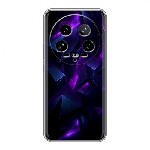 Дизайнерский силиконовый чехол для Xiaomi 14 Ultra Абстракиция