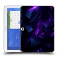 Дизайнерский силиконовый чехол для Samsung Galaxy Tab 4 10.1 Абстракиция