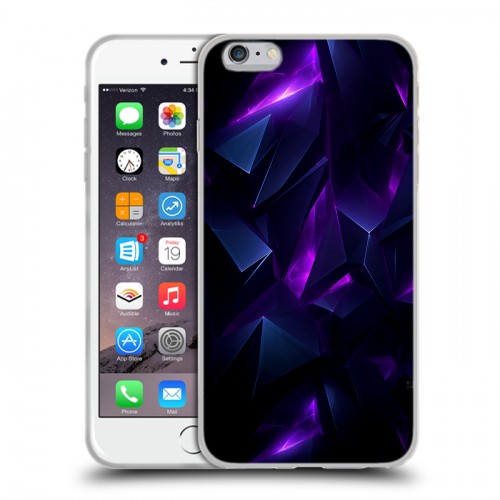 Дизайнерский силиконовый чехол для Iphone 6 Plus/6s Plus Абстракиция