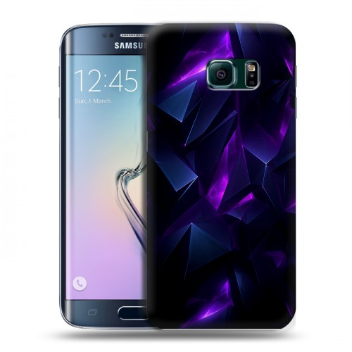 Дизайнерский силиконовый чехол для Samsung Galaxy S6 Edge Абстракиция