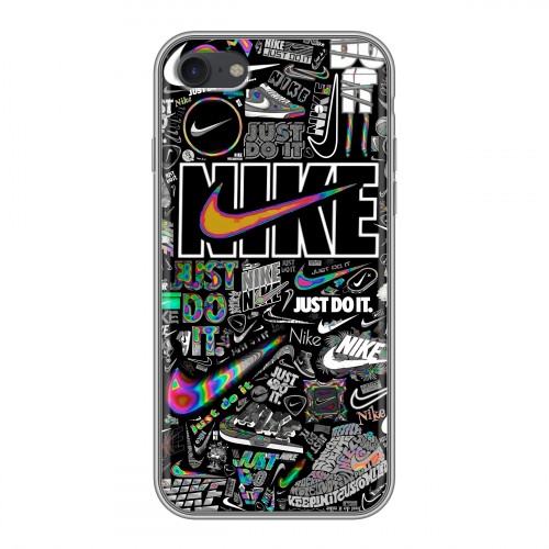 Дизайнерский силиконовый чехол для Iphone 7 Найк