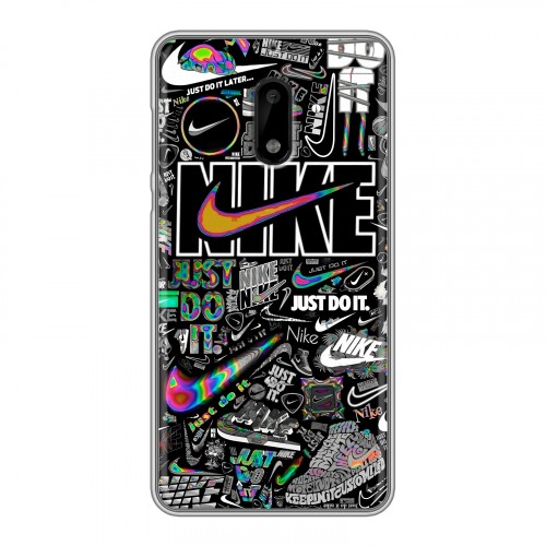 Дизайнерский пластиковый чехол для Nokia 6 Найк
