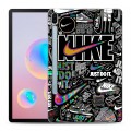 Дизайнерский силиконовый чехол для Samsung Galaxy Tab S6 Найк