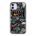 Дизайнерский силиконовый чехол для Iphone 11 Найк