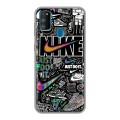Дизайнерский силиконовый чехол для Samsung Galaxy M30s Найк