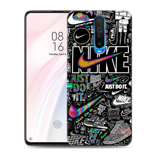 Дизайнерский пластиковый чехол для Xiaomi RedMi K30 Найк