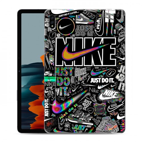 Дизайнерский силиконовый чехол для Samsung Galaxy Tab S7 Найк
