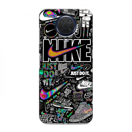 Дизайнерский силиконовый чехол для Nokia G20 Найк