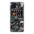 Дизайнерский силиконовый чехол для Samsung Galaxy A22 Найк