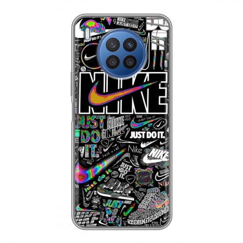 Дизайнерский силиконовый чехол для Huawei Nova 8i Найк