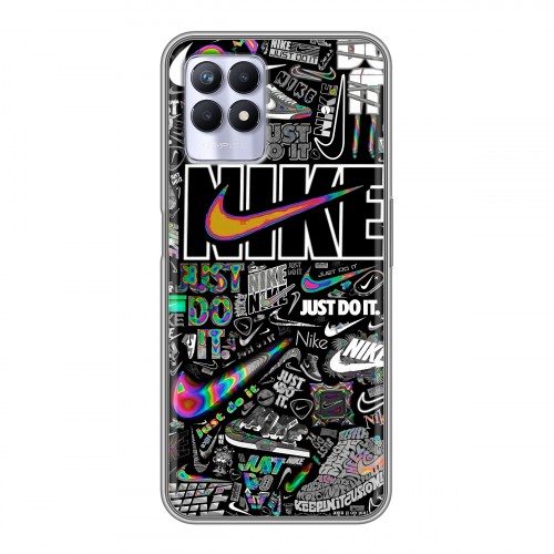 Дизайнерский силиконовый чехол для Realme 8i Найк