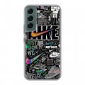 Дизайнерский силиконовый чехол для Samsung Galaxy S22 Найк