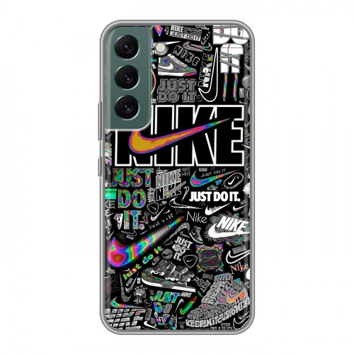 Дизайнерский силиконовый чехол для Samsung Galaxy S22 Найк