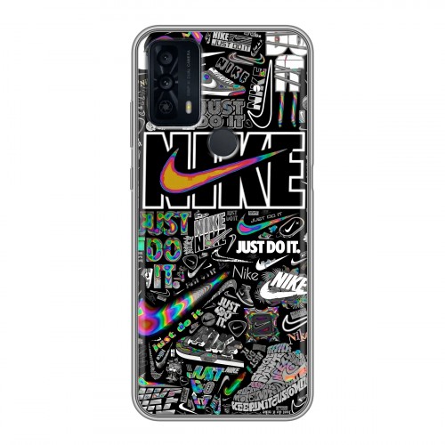 Дизайнерский силиконовый чехол для TCL 20B Найк