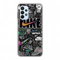 Дизайнерский силиконовый чехол для Samsung Galaxy A23 Найк