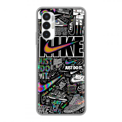 Дизайнерский силиконовый чехол для Tecno Pova 3 Найк