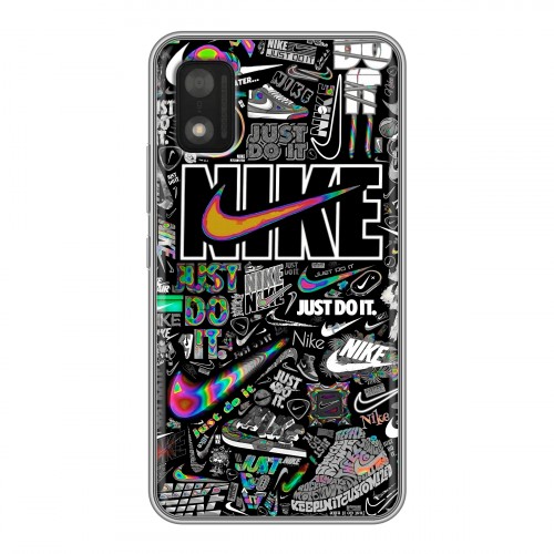 Дизайнерский силиконовый чехол для Itel A17 Найк