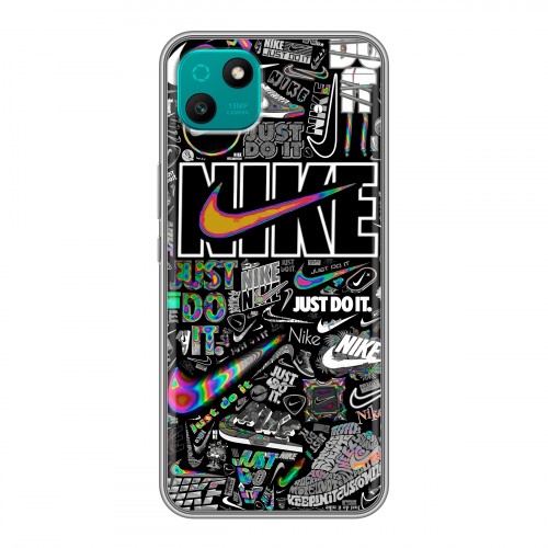 Дизайнерский силиконовый чехол для Wiko T10 Найк