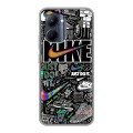 Дизайнерский силиконовый чехол для Realme C33 Найк