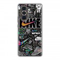 Дизайнерский силиконовый с усиленными углами чехол для Huawei Nova 10 Найк