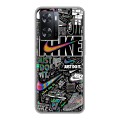 Дизайнерский силиконовый чехол для OPPO A57s Найк