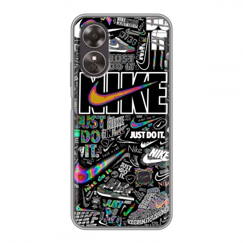 Дизайнерский силиконовый чехол для OPPO A17 Найк